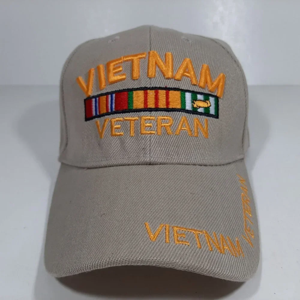 Vietnam Veteran Mens Adjustable Hat Baseball Cap E
